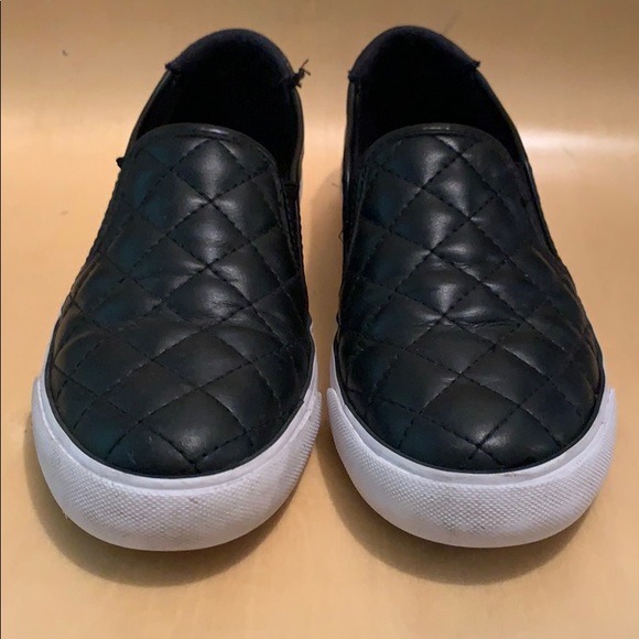 guess black slip ons